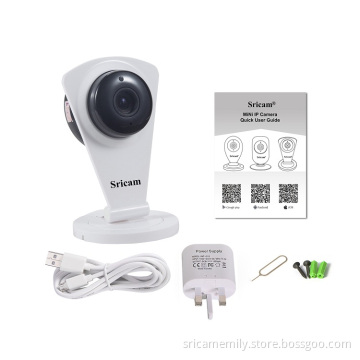 Sricam SP009C HD 720P P2P Built-in Microphone and Speaker Infrared Night Vision IP Camera with Alarm Push Function